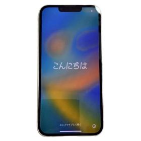 SIMフリー Apple iPhone 13 128GB MLND3J/A au ○判定 ホワイト スマートフォン スマホ バッテリー最大容量89％ 【中古】 52608K67