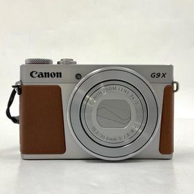 【全額返金保証】【最速発送】Canon コンパクトデジタルカメラ PowerShot G9 X Mark II シルバー 美品 動作確認済