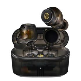 オーディオテクニカ ATH-CKS30TW+(E) ワイヤレスイヤホン bluetooth ノイズキャンセリング 重低音 最大約20時間再生 IP55 防水防塵 マルチポイント対応 小型軽量 アプリ対応 ヒアスルー 低遅延モ…
