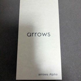 新品未開封 arrows Alpha M08 ブラック スマートフォン本体
