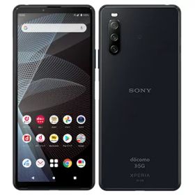 【中古】Bランク【やや傷や汚れあり】 SIMフリー SO-52B SONY Xperia 10 III docomo ブラック 利用制限〇(白ロム) 送料無料