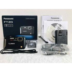 【中古】パナソニック デジタルカメラ ルミックス 防水モデル エスプリブラック DMC-FT20-K