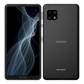 【中古】【安心保証】 AQUOS sense4 SH-M15[64GB] SIMフリー ブラック