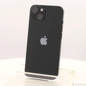 〔中古〕Apple(アップル) iPhone13 512GB ミッドナイト MLNN3J／A SIMフリー〔377-ud〕