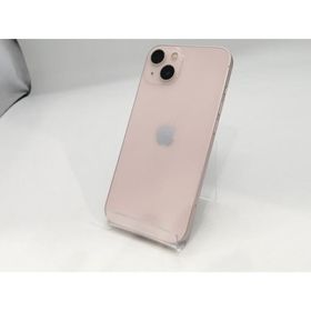 【中古】Apple docomo 【SIMフリー】 iPhone 13 128GB ピンク MLNE3J/A【浜松駅前】保証期間１ヶ月【ランクC】