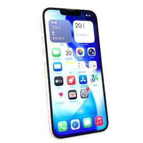 中古 Apple iPhone13 256GB ピンク MLNK3J／A SIMフリー