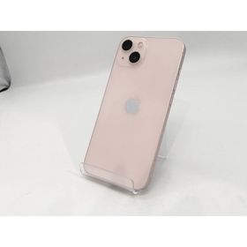 【中古】Apple au 【SIMフリー】 iPhone 13 128GB ピンク MLNE3J/A【浜松駅前】保証期間１ヶ月【ランクC】