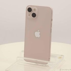 〔中古〕Apple(アップル) iPhone13 128GB ピンク MLNE3J／A SIMフリー〔269-ud〕