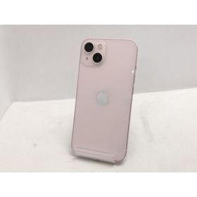 【中古】Apple au 【SIMフリー】 iPhone 13 256GB ピンク MLNK3J/A【仙台駅東口】保証期間１ヶ月【ランクC】