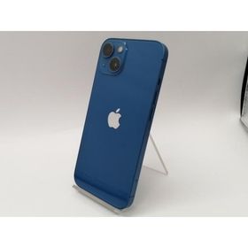 【中古】Apple 国内版 【SIMフリー】 iPhone 13 128GB ブルー MLNG3J/A【小倉駅前】保証期間１ヶ月【ランクC】