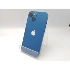【中古】Apple 国内版 【SIMフリー】 iPhone 13 128GB ブルー MLNG3J/A【ECセンター】保証期間１ヶ月【ランクC】