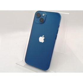 【中古】Apple ymobile 【SIMフリー】 iPhone 13 128GB ブルー MLNG3J/A【横浜】保証期間１ヶ月【ランクC】