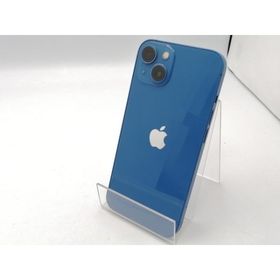 【中古】Apple 国内版 【SIMフリー】 iPhone 13 256GB ブルー MLNM3J/A【ECセンター】保証期間１ヶ月【ランクC】