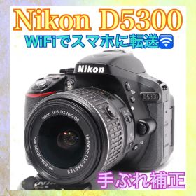 WiFi機能付き❤️Nikon D5300❤️一眼レフカメラ❤️すぐ使える❤️手ぶれ補正