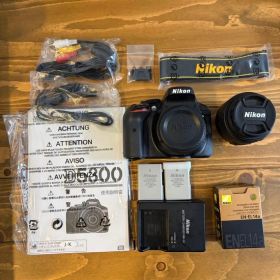 【純正バッグ&箱付】デジタル一眼 Nikon D5300 レンズキット