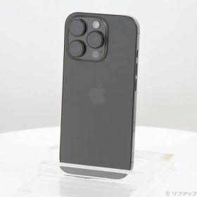 ソフマップ 〔中古品〕 iPhone16 Pro 256GB ブラックチタニウム MYN03J／A SIMフリー【258】