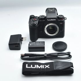 B#13288 T パナソニック(Panasonic) ミラーレス一眼カメラ ルミックス 像面位相差AF搭載 高速連写性能 手ブレ補正強化 ボディ ブラック DC-G9M2