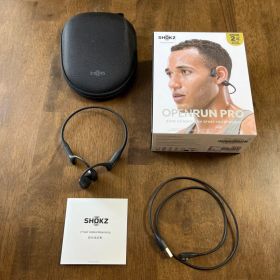 【美品】SHOKZ OpenRun Pro オープンランプロ 骨伝導イヤホン