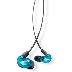 【新品】SHURE SE215 SPE-A ブルー イヤホン 有線 ヘッドホン シュア