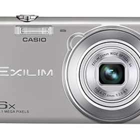 【中古】【39shop】CASIO★デジタルカメラ EXILIM 1610万画素 6倍 シルバー EX-ZS20SR（非常に良い）