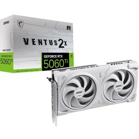 MSI GeForce RTX 5060 Ti 16G VENTUS 2X OC WHITE PLUS グラフィックスボード VD9191