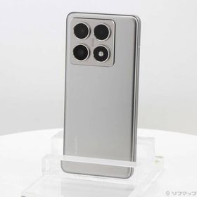 〔中古〕XIAOMI Xiaomi 14T Pro 256GB チタングレー MZB0HIMJP SIMフリー〔377-ud〕