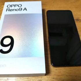 OPPO Reno9 A ナイトブラック ノンキャリア版 SIMフリー