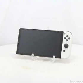 【中古】Nintendo(任天堂) Nintendo Switch 有機ELモデル Joy-Con(L)／(R) ホワイト 【295-ud】