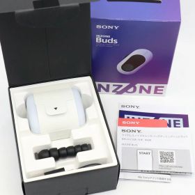 【未使用】SONY INZONE Buds WF-G700NWZ ホワイト ゲーミングヘッドセット 完全ワイヤレスモデル ノイズキャンセリング イヤホン インゾーン バッズ ソニー 本体