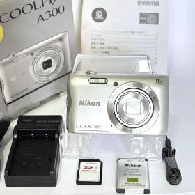 【美品】Nikon COOLPIX A300 ニコン コンデジ SDカード付