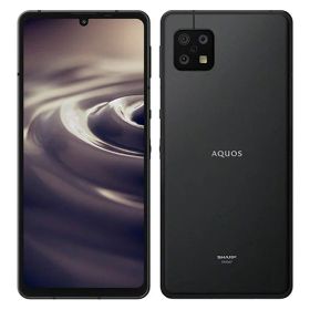 【中古】【安心保証】 AQUOS sense6s SHG07[64GB] UQモバイル ブラック