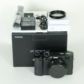 [美品 | シャッター数500回｜バッテリー2個・フィルター付] FUJIFILM X100VI [ブラック] | コンパクトデジタルカメラ