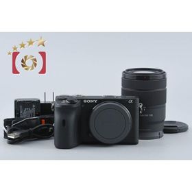 【中古】SONY ソニー α6600 ILCE-6600M 高倍率ズームレンズキット シャッター回数僅少