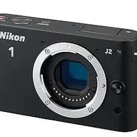 【中古】【39shop】Nikon★ミラーレス一眼 Nikon 1 J2 ボディー ブラック N1J2BK(非常に良い)