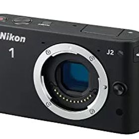 【中古】Nikon ミラーレス一眼 Nikon 1 J2 ボディー ブラック N1J2BK