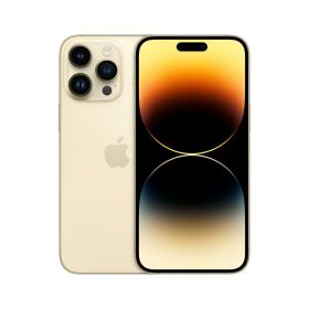 【整備済み品】 Apple iPhone 14 Pro Max 256GB ゴールド SIMフリー 5G対応 (整備済み品)