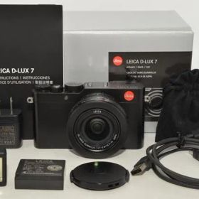1272★美品・ショット数6837回★Leica コンパクトデジタルカメラ D-LUX 7 ブラック