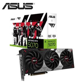 ASUS｜エイスース ASUS T1 GeForce RTX 5070 12GB GDDR7 OC Edition グラフィックボード ［T1コラボレーションモデル］ T1-RTX5070-O12G-GAMING 返品種別B