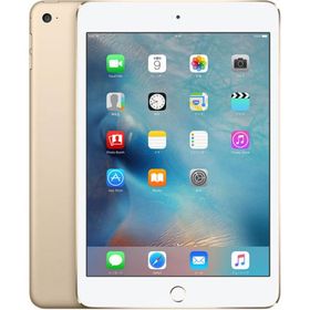 iPad mini 7.9インチ 第4世代[16GB] セルラー au ゴールド【安…