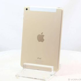 〔中古〕Apple(アップル) iPad mini 4 16GB ゴールド MK712J／A docomoロック解除SIMフリー〔352-ud〕