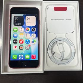 iPhone SE3 64GB レッド simフリー