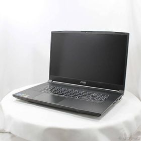 〔中古〕MSI(エムエスアイ) 〔展示品〕 Katana 17 HX-B14WEK-6569JP ブラック〔377-ud〕