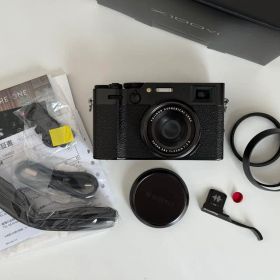 【美品・122ショット】FUJIFILM X100VI ブラック 純正付属品完備