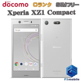 ★格安★SO-02K Xperia XZ1 Compact ホワイト シルバー 682164-