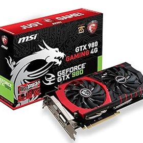 【中古】【39shop】MSI★GTX 980 GAMING 4G グラフィックスボード VD5504 GTX 980 GAMING 4G（良い）