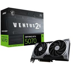 【新品】【即納】 MSI GeForce RTX 5070 12G VENTUS 2X OC グラフィックスカード