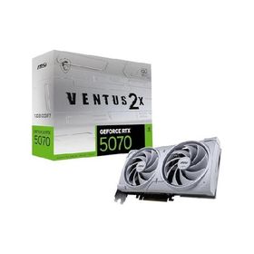 【並行輸入品】 MSI GeForce RTX 5070 12G VENTUS 2X OC WHITE グラフィックスボード VD9070