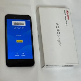 docomo AQUOS sense SH-01K ブラック ANR011
