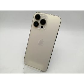【中古】Apple 国内版 【SIMフリー】 iPhone 14 Pro Max 256GB ゴールド MQ9D3J/A【小倉駅前】保証期間1ヶ月【ランクC】
