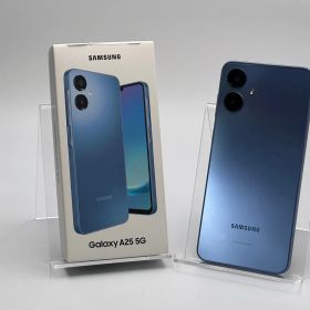 【箱付き中古A】Galaxy A25 5G SCG33 ブルー SIMフリー 白ロム